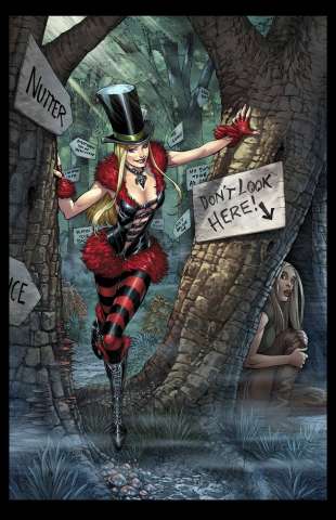 Grimm Fairy Tales: Wonderland - Asylum #3 (Miller Cover)