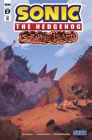 Sonic the Hedgehog: Scrapnik Island #2 (10 Copy Dutreix Cover)
