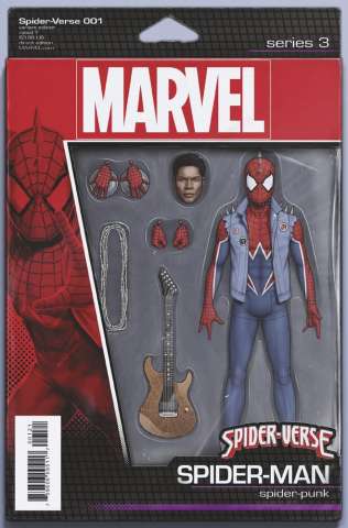 Spider-Verse #1 (Christopher Action Figure Cover)