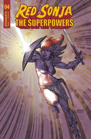 Red Sonja: The Superpowers #4 (Linsner Cover)