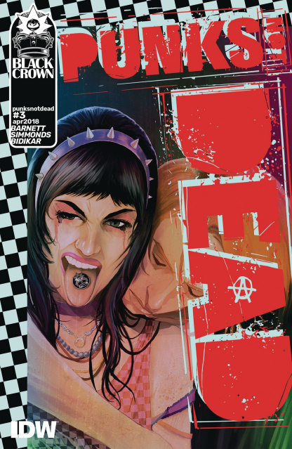 Punk's Not Dead #3 (Simmonds Cover)