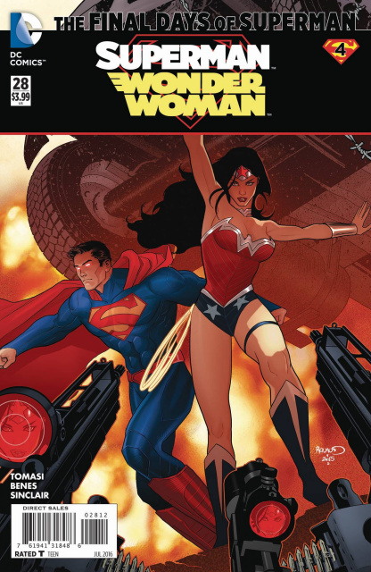 Superman / Wonder Woman #28 (2nd Printing)