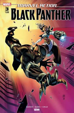 Marvel Action: Black Panther #3 (Samu Cover)