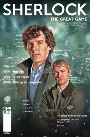 Sherlock: The Great Game #3 (Photo Cover)