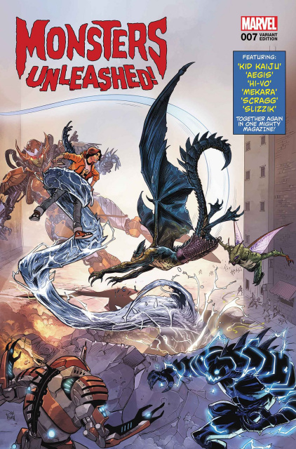 Monsters Unleashed! #7 (Mora Cover)