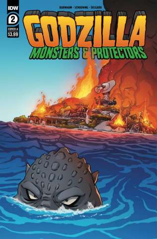 Godzilla: Monsters & Protectors #2 (Dan Schoening Cover)