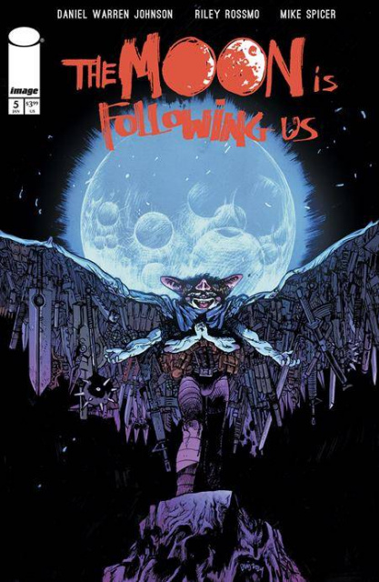 The Moon is Following Us #5 (Johnson & Spicer Cover)