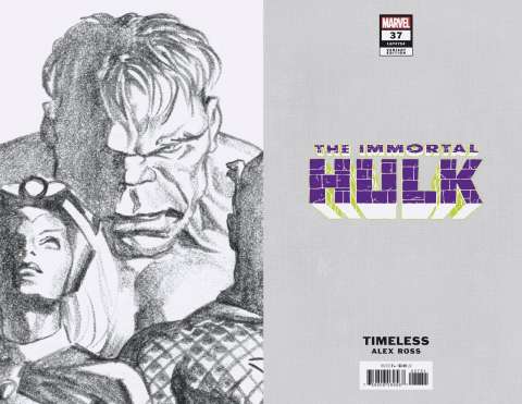 The Immortal Hulk #37 (Alex Ross Hulk Timeless Virgin Sketch Cover)