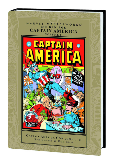 Golden Age Captain America Vol. 6 (Marvel Masterworks)