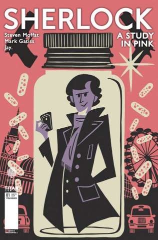 Sherlock: A Study in Pink #1 (Question 6 Cover)