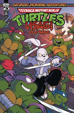 Teenage Mutant Ninja Turtles / Usagi Yojimbo: Saturday Morning Adventures #1 (Lawrence Cover)