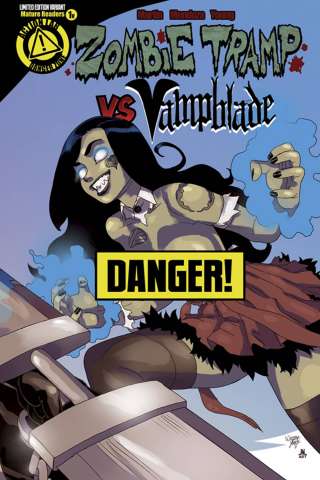 Zombie Tramp vs. Vampblade #1 (Zombie Tramp Risque Cover)