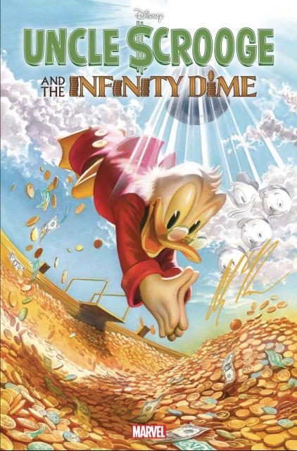 Uncle Scrooge and the Infinity Dime #1 (Alex Ross Signed Cover)