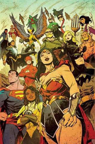 Justice League 2021 Annual #1 (Sanford Greene Cover)