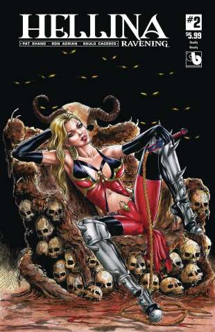 Hellina: Ravening #2 (Deadly Beauty Cover)