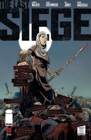 The Last Siege #4 (CBLDF Charity Censored Cover)