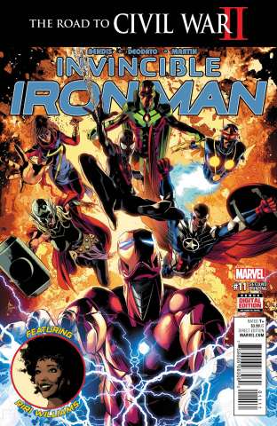 Invincible Iron Man #11 (Deodato 2nd Printing)