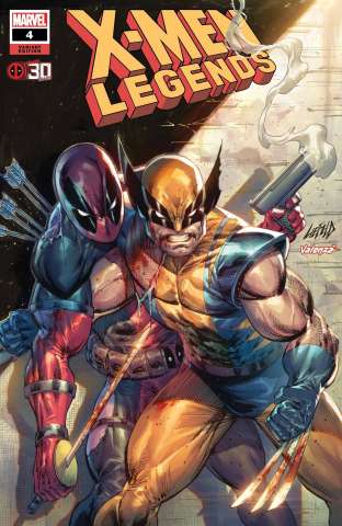 X-Men Legends #4 (Liefeld Deadpool 30th Anniversary Cover)