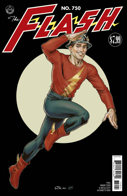 The Flash #750 (1940s Nicola Scott Cover)