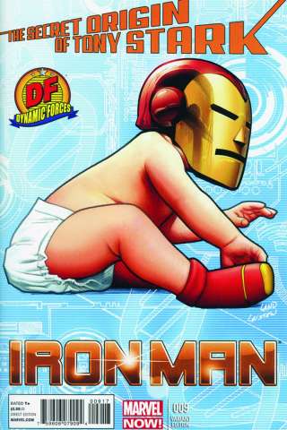 Iron Man #9 (Lee Gold Signed Edition)