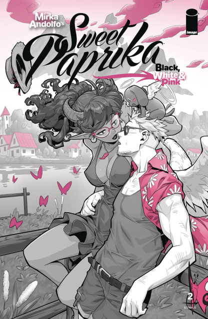 Sweet Paprika: Black, White & Pink #2 (Xongbros Cover)