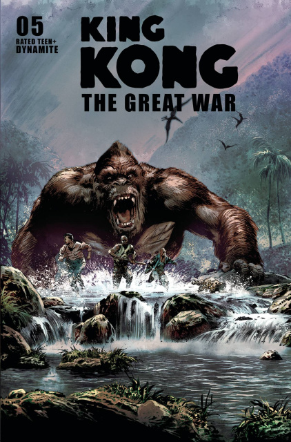 King Kong: The Great War #5 (Guice Cover)