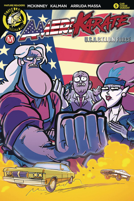 Amerikarate #5 (Massa Movie Cover)