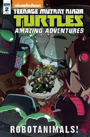 Teenage Mutant Ninja Turtles: Amazing Adventures - Robotanimals #2 (10 Copy Cover)