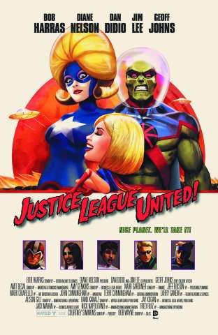 Justice League United #10 (Movie Poster Cover)
