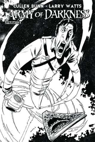 The Army of Darkness #2 (15 Copy Seeley B&W Cover)