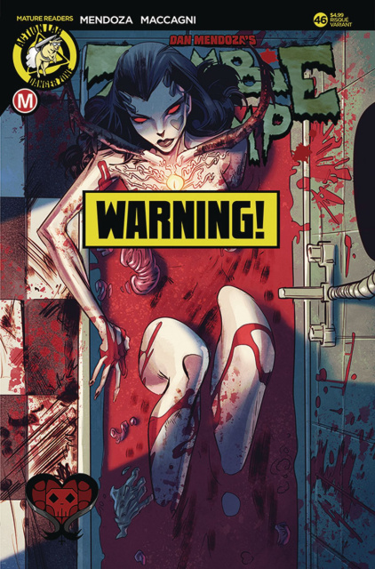 Zombie Tramp #46 (Celor Risque Cover)
