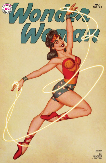 Wonder Woman #750 (1950s Cover)