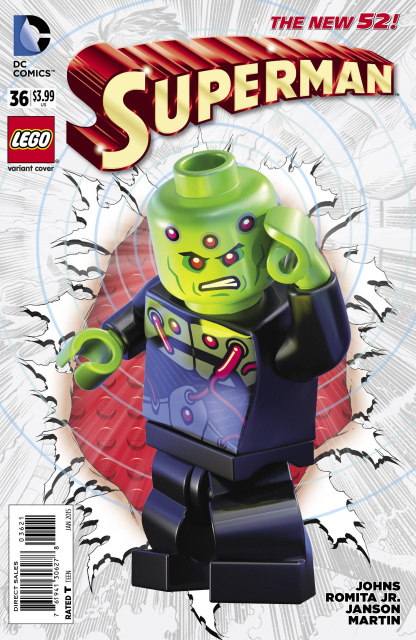 Superman #36 (Lego Cover)