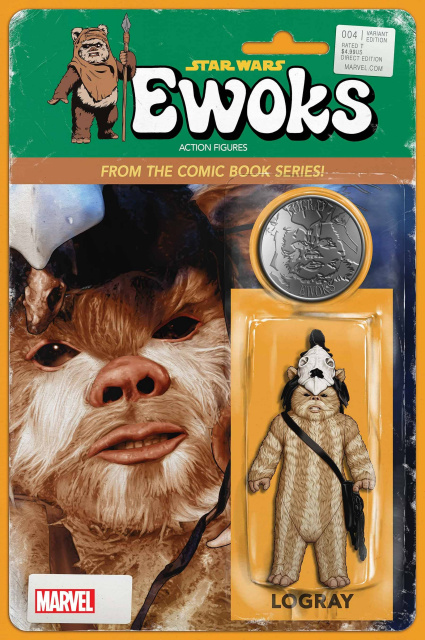 Star Wars: Ewoks #4 (JTC Action Figure Cover)