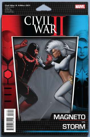 Civil War II: X-Men #1 (Action Figure Cover)