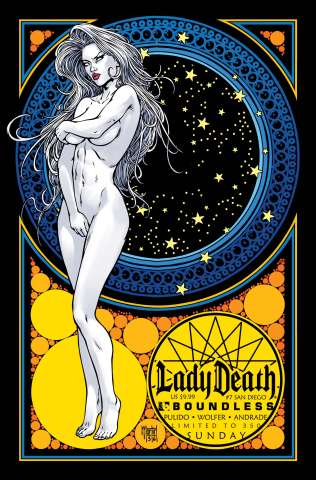 Lady Death #7 (San Diego Sunday Cover)