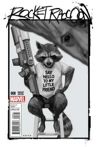 Rocket Raccoon #8 (Noto Cover)