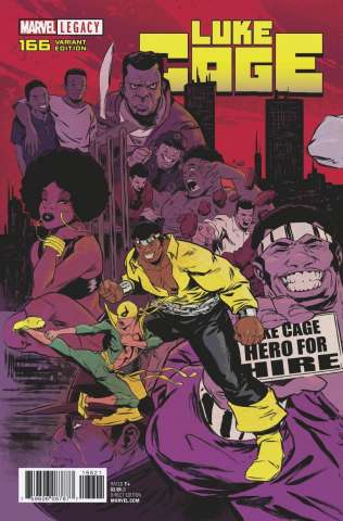 Luke Cage #166 (Greene Connecting Cover)