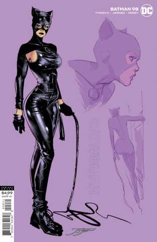 Batman #98 (1:25 Jorge Jimenez Catwoman Card Stock Cover)