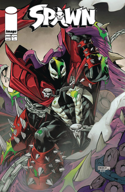 Spawn #360 (Barberi Cover)