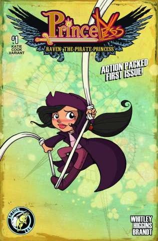 Princeless: Raven, The Pirate Princess #1 (Cook Cover)