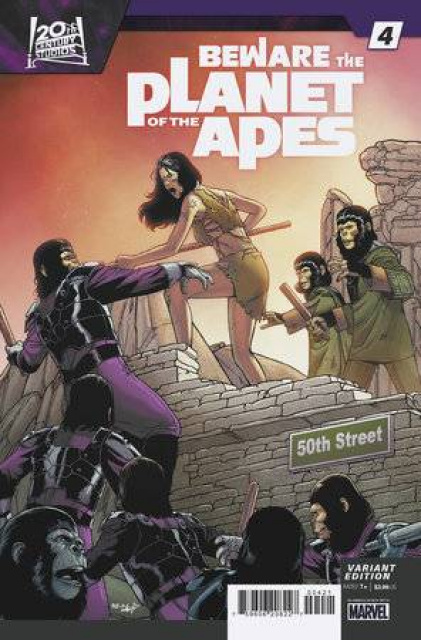 Beware the Planet of the Apes #4 (Ramon Rosanas Cover)
