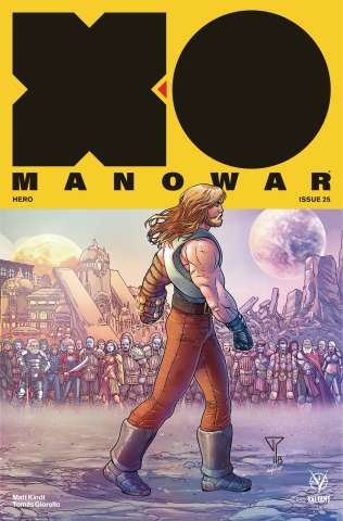 X-O Manowar #25 (20 Copy Portela Interlocking Cover)