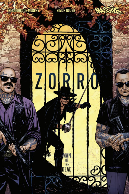Zorro: Man of the Dead #3 (Sook Cover)