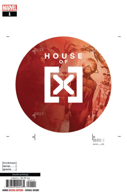 House of X #1 (Larraz 4th Printing)