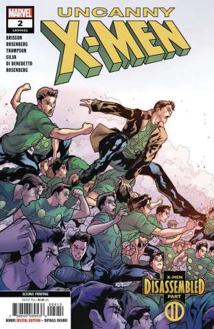Uncanny X-Men #2 (Silva 2nd Printing)