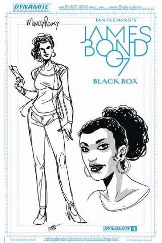 James Bond: Black Box #1 (Moneypenny Artboard Cover)
