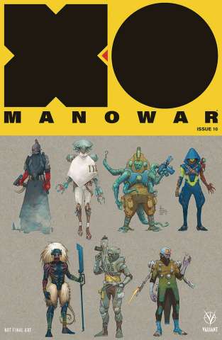 X-O Manowar #10 (20 Copy Rocafort Cover)