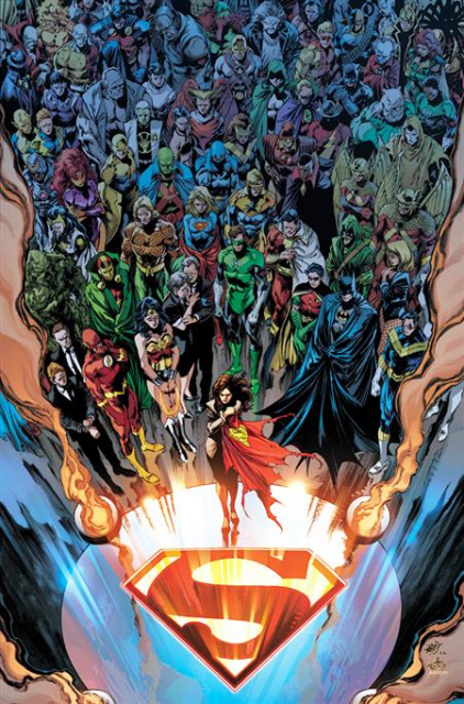 The Death of Superman: 30th Anniversary Special #1 (Ivan Reis & Danny Miki Funeral For A Friend Cover)