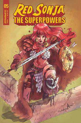 Red Sonja: The Superpowers #5 (Davila Cover)
